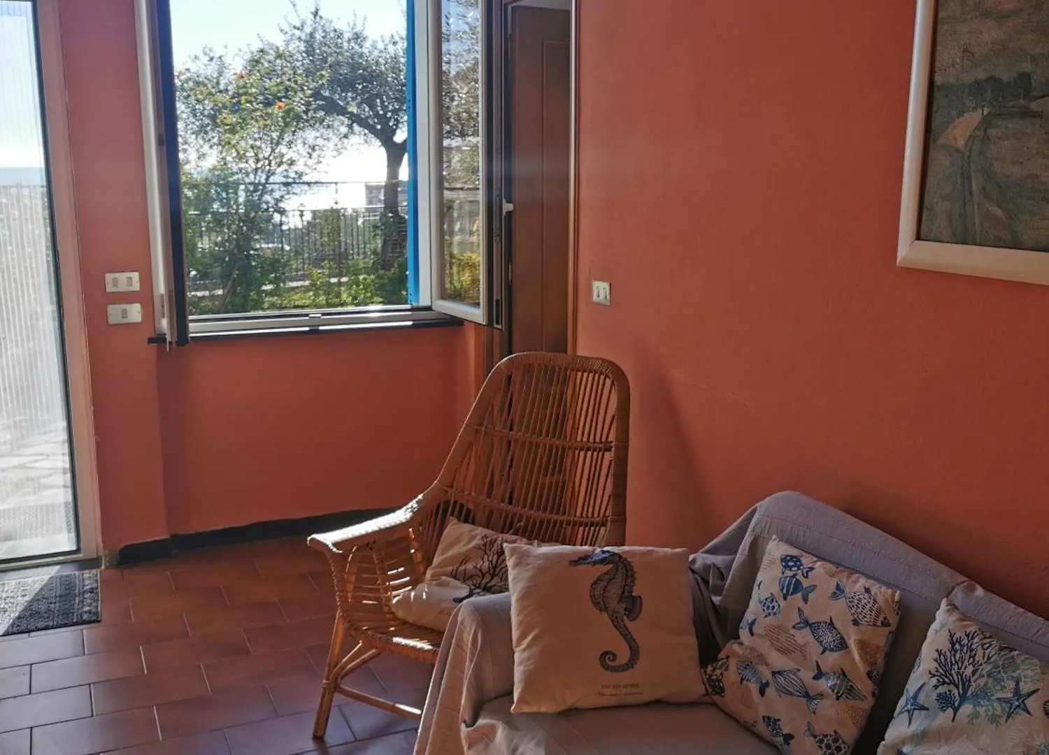 Ferienwohnung White & Blue House Chiavari