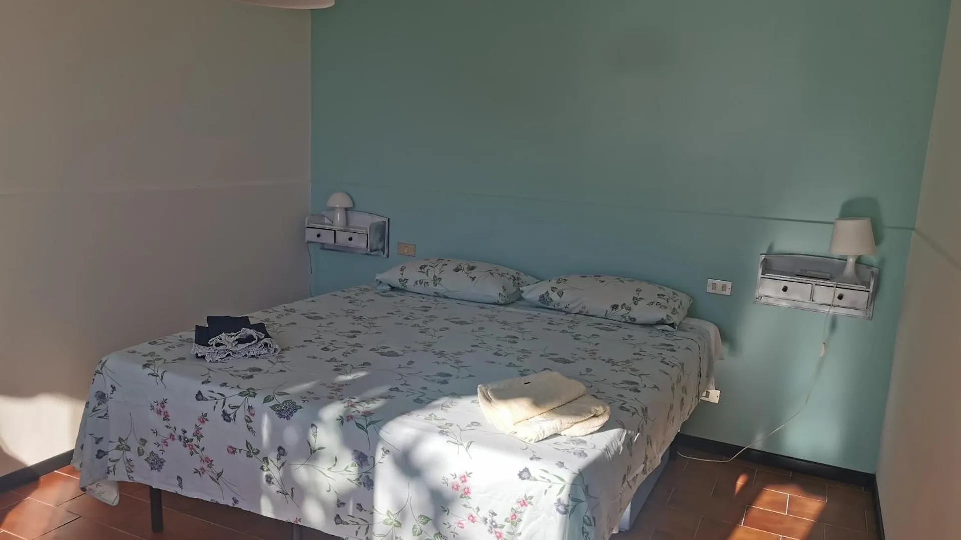 White & Blue House Apartment Chiavari