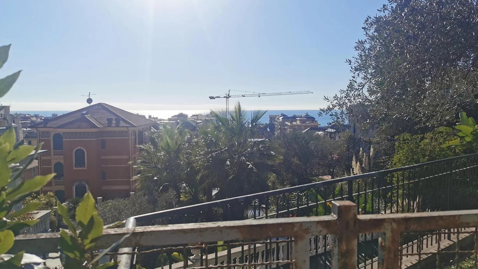 White & Blue House Apartment Chiavari